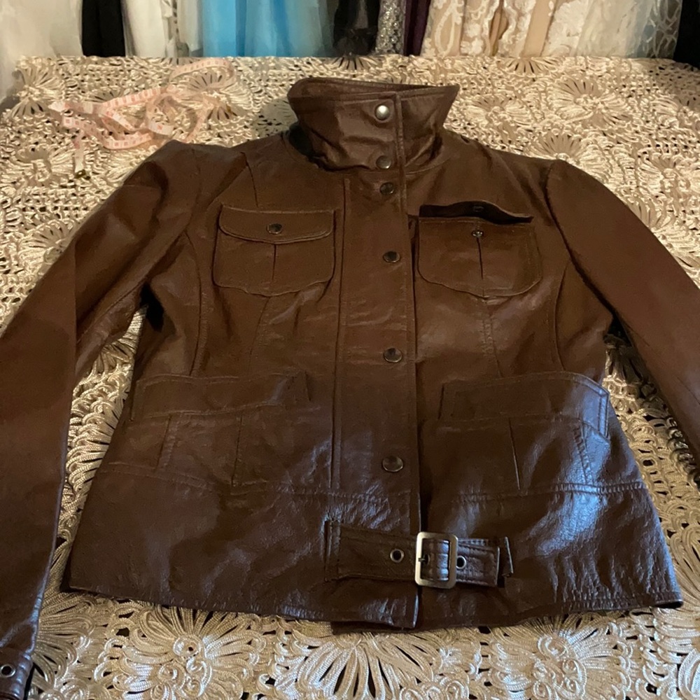 Costa Blanca leather jacket